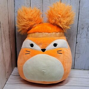 Kellytoy SquishDoos 17"t Mallora Fox Orange Buns Squishmallows Plush Toy